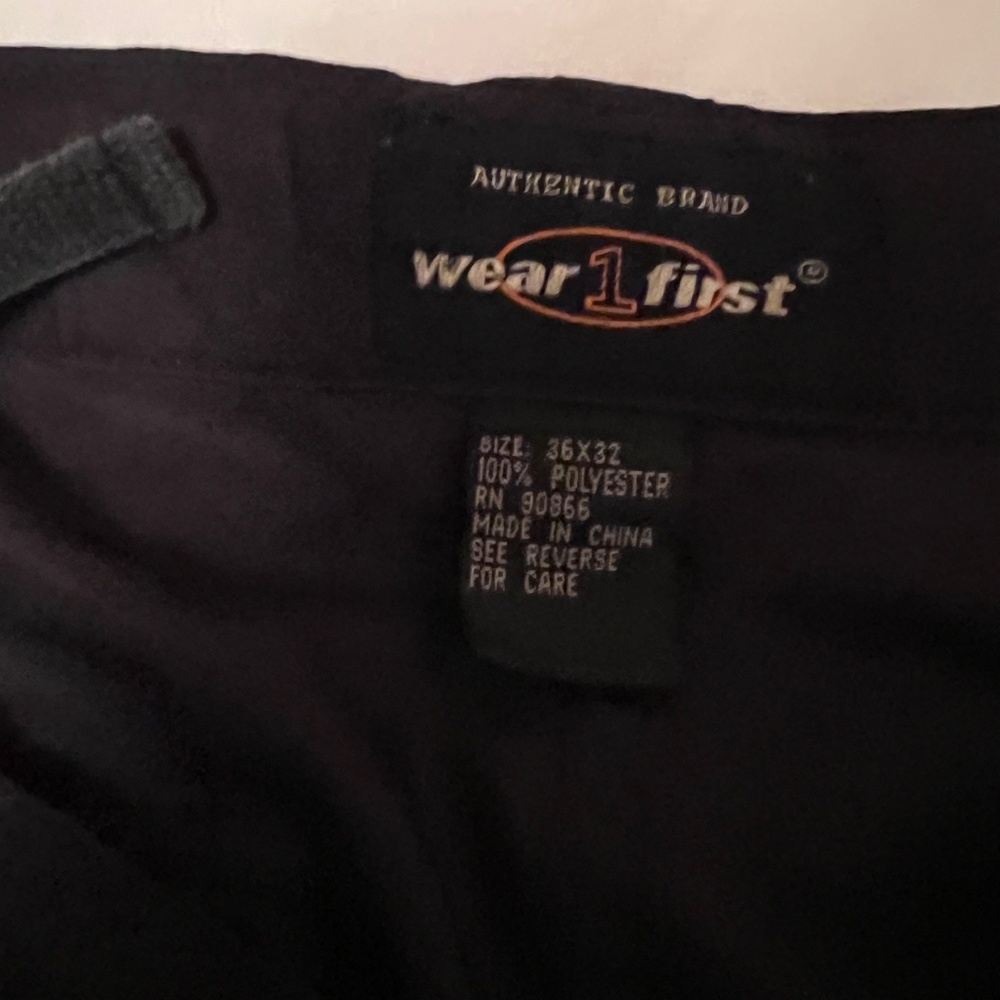 Wearfirst pants.